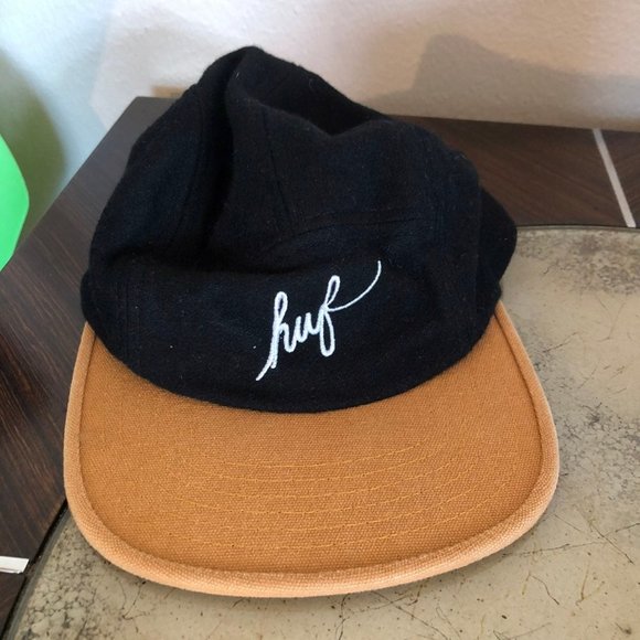 HUF Other - HUF Hat Black & Tan